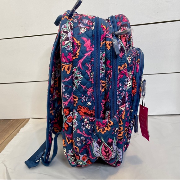 Vera Bradley XL Campus Backpack Dragon Fruit - Picture 7 of 10